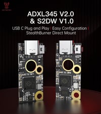 BIGTREETECH ADXL345 V2.0 Gyorsulásmérő Szenzor 3D Nyomtatóhoz USB 2