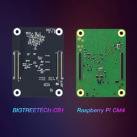 BIGTREETECH CB1 V2.2 vezérlőkártya - 1 GB RAM, Ethernet, WiFi, HDMI 5