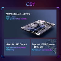 BIGTREETECH CB1 V2.2 vezérlőkártya - 1 GB RAM, Ethernet, WiFi, HDMI 3