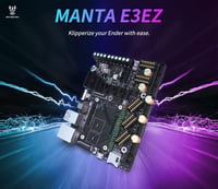 BIGTREETECH Manta E3 EZ 32Bit Vezérlőpanel - Csendes Alaplap Clipper Firmware Támogatással, CM4/CB1 Kompatibilis, EZ2209 Léptetőmotor Meghaj 2