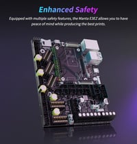 BIGTREETECH Manta E3 EZ 32Bit Vezérlőpanel - Csendes Alaplap Clipper Firmware Támogatással, CM4/CB1 Kompatibilis, EZ2209 Léptetőmotor Meghaj 7