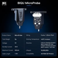 BIGTREETECH MicroProbe ágyérzékelő szenzor 3D nyomtatóhoz Ender-3 Voron RatRig 2