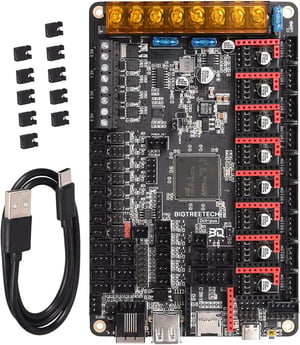 BIGTREETECH Octopus V1.1 32-bitna upravljačka ploča za 3D printere - 8 drivera, podrška za TFT zaslon osjetljiv na dodir, Clipper firmware, kompatibilnost s Raspberry Pi