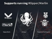 BIGTREETECH Octopus V1.1 32 Bit Vezérlőpanel 3D Nyomtatókhoz - 8 Meghajtó, TFT Érintőképernyő Támogatás, Clipper Firmware, Raspberry Pi Komp 7