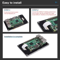 BIGTREETECH Octopus V1.1 3D nyomtató vezérlőkártya TMC2209 meghajtókkal és TFT50 érintőképernyővel 6
