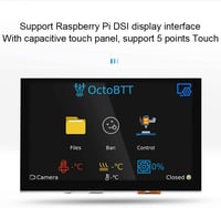 BIGTREETECH Octopus V1.1 3D nyomtató vezérlőkártya TMC2209 meghajtókkal és TFT50 érintőképernyővel 5