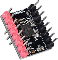BIGTREETECH Octopus V1.1 Vezérlőpanel 8db TMC2208 UART Meghajtóval - 32 Bites, TFT Kijelzővel Kompatibilis, Klipper Firmware és Raspberry Pi 8