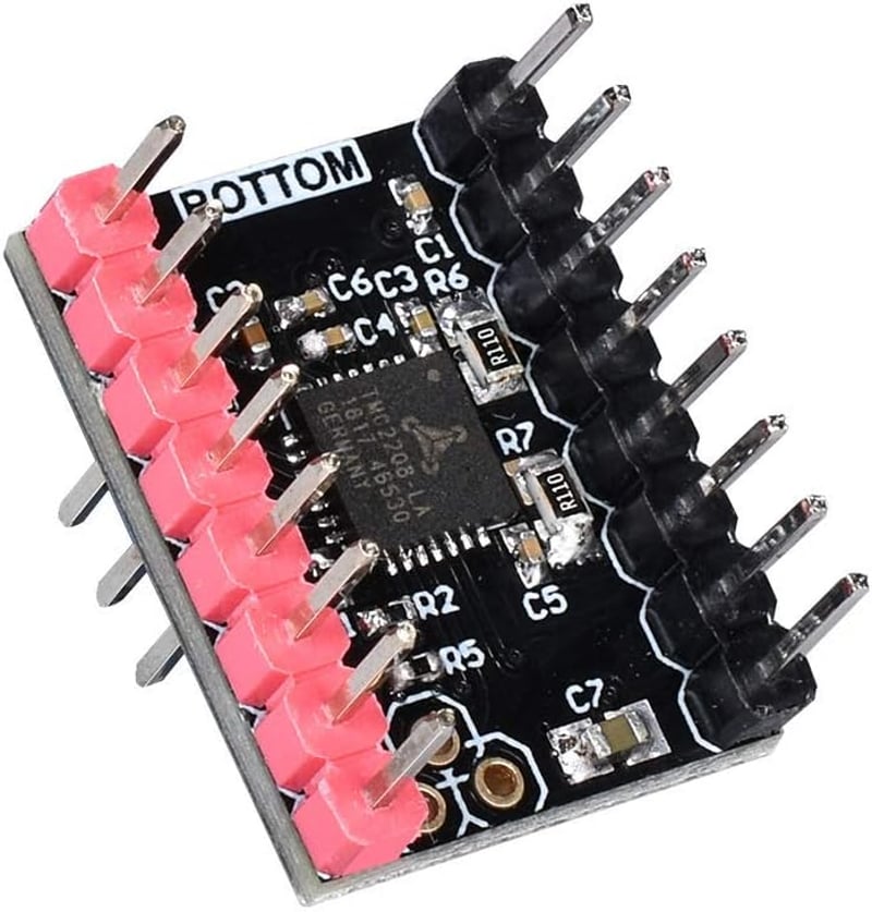 BIGTREETECH Octopus V1.1 Vezérlőpanel 8db TMC2208 UART Meghajtóval - 32 Bites, TFT Kijelzővel Kompatibilis, Klipper Firmware és Raspberry Pi