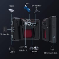BIGTREETECH Pad 7 Klipper 7" Érintőképernyős Vezérlőpanel CB1 Processzorral - 3D Nyomtató Irányítópanel Ender-3 V2 Kompatibilis, CM4 Bővíthe 6