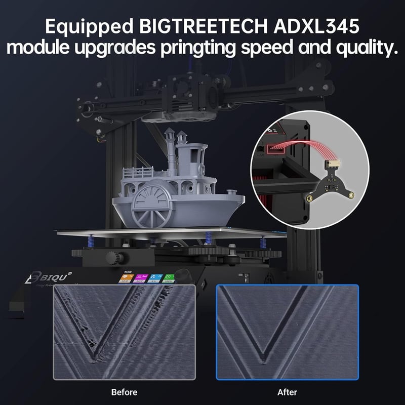 BIGTREETECH Pad 7 Klipper 7" Érintőképernyős Vezérlőpanel CB1 Processzorral - 3D Nyomtató Irányítópanel Ender-3 V2 Kompatibilis, CM4 Bővíthe