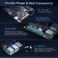 BIGTREETECH Pi V1.2 Vezérlőpanel 64bit Quad Core 1GB RAM, Klipper Kompatibilis, 3D Nyomtatókhoz, SKR/Octopus Sorozathoz 5