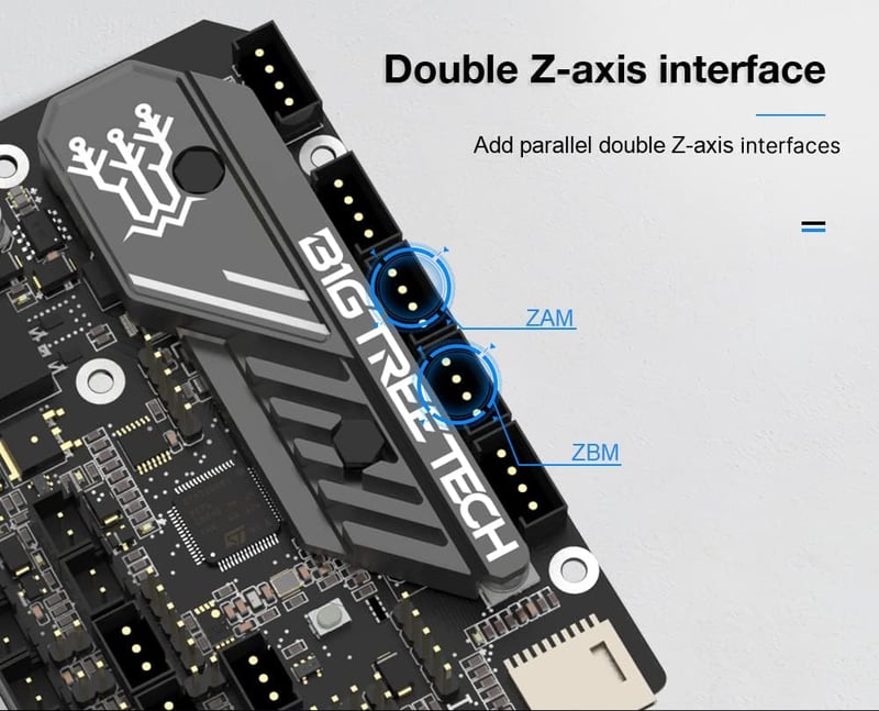 BIGTREETECH SKR Mini E3 V3.0 Vezérlőpanel TMC2209 UART Léptetőmotorral - 32Bit Csendes Alaplap Ender 3/Pro/V2 3D Nyomtatókhoz