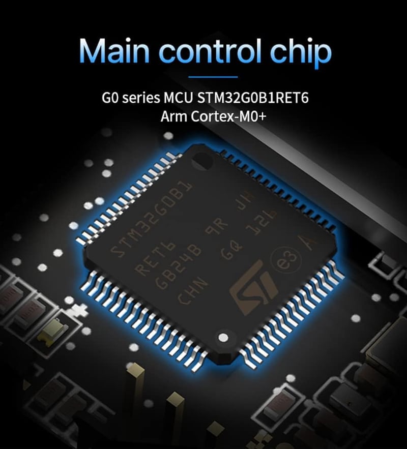 BIGTREETECH SKR Mini E3 V3.0 Vezérlőpanel TMC2209 UART Léptetőmotorral - 32Bit Csendes Alaplap Ender 3/Pro/V2 3D Nyomtatókhoz