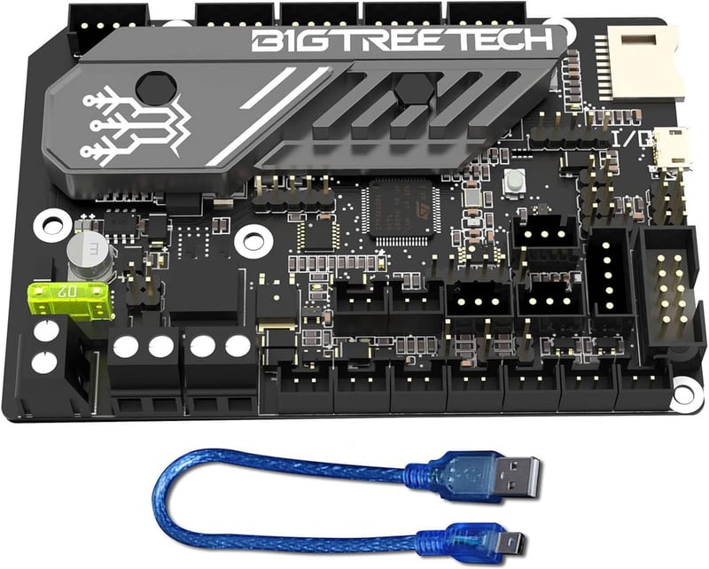 BIGTREETECH SKR Mini E3 V3.0 Vezérlőpanel TMC2209 UART Léptetőmotorral - 32Bit Csendes Alaplap Ender 3/Pro/V2 3D Nyomtatókhoz