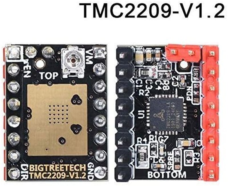 BIGTREETECH SKR V1.4 Turbo 32 bites vezérlőpanel 3D nyomtatókhoz - TFT24 kijelzővel, TMC2208/2209/8825 meghajtó támogatással, 120MHz ARM pro