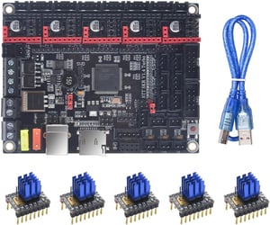 BIGTREETECH SKR V1.4 Turbo 32-bitna kontrolna ploča za 3D printere - s TFT24 zaslonom, podrškom za drivere TMC2208/2209/8825, 120MHz ARM pro
