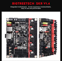BIGTREETECH SKR V1.4 Turbo 32 bites vezérlőpanel 3D nyomtatókhoz - TFT24 kijelzővel, TMC2208/2209/8825 meghajtó támogatással, 120MHz ARM pro 2