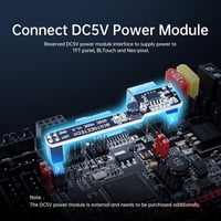 BIGTREETECH SKR V1.4 Turbo 32bit 3D nyomtató vezérlőpanel LCD/TFT kijelzővel 4