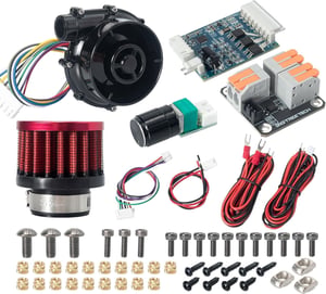 BIGTREETECH Univerzalni Turbo Kit 24V Metalni Centrifugalni Ventilator - WS7040 BLDC Ventilator 6.5 kpa, s Kontrolerom i Zračnim Filterom za 3D Pisače