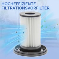 BIHARNT 2 ks náhradný filter pre vysávač Bosch Unlimited Gen2 Series 8 BKS8214W BSS825ALL BSS81POW1 BBS8214PET, náhradný diel 12036642 12023349 6