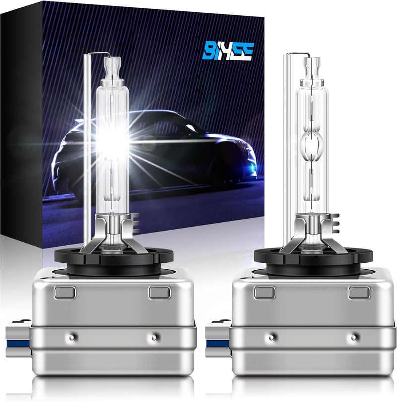 BIHEE D8S Xenon izzó 6000K fehér fény HID fényszóró 35W autó lámpa 2db