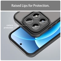 Husă Xiaomi 17, Ramă TPU Moale și Spate PC, Husă de Protecție Anti-Șoc pentru Telefon 4