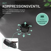 Geantă de șa pentru bicicletă BIKEPACK, pentru bikepacking, 15 litri, 100% impermeabilă - negru 8