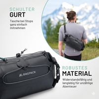 BIKEPACK brašna na riadidlá 9,5 l – bikepacking, gravel, cestný bicykel, MTB, e-bike 9