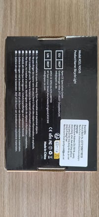 BIKIL USB-C Kerékpárlámpa Szett 2400 Lumen - Első és Hátsó Lámpa 6400 mAh Akkumulátorral, Alumínium Ház, Egyszerű Felszerelés, Országúti és  8