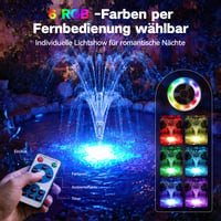 Biling záhradný jazierkový filter s UV lampou a LED osvetlením - pre záhradné jazierka do 4000 litrov 3