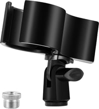 BILIONE Mikrofon Tartó Állítható 32-60mm Adapter Csatlakozóval 1