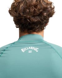 Tricou de surf pentru bărbați Billabong Waves All Day SS rashguard - albastru 6