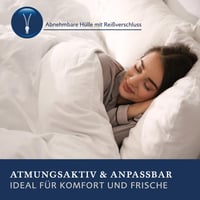 Billerbeck S20 latexový anatomický vankúš – vankúš na podporu krku s rozmermi 40x80 cm s mäkkým latexovým jadrom, biely 6