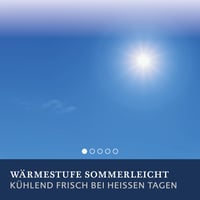 Billerbeck Simone Superlight selyem nyári paplan – 155x220 cm – hűsítő, könnyű nyári takaró – 100% pamut huzat, fehér 5