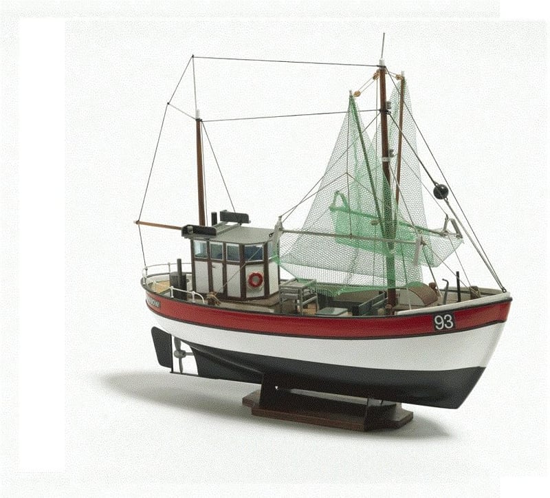 Billing Boats 1:60 Rainbow Halászhajó Modellépítő Szett