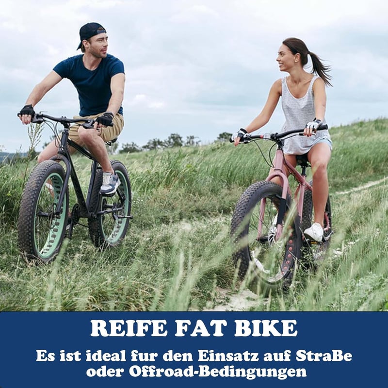 bimiti 2db Kerékpár Gumi 20/26 Hüvelyk E-Bike Fat Bike Tömlő MTB