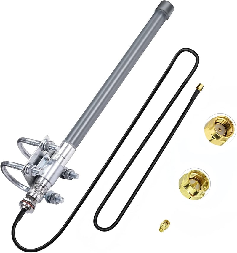 Bingfu 868 MHz LoRa Antenna 3dBi Fiberglass N-Male Helium Hotspot RAK Bobcat HNT
