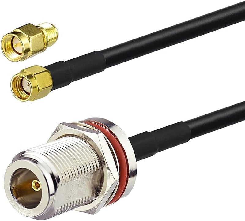 Bingfu 868 MHz LoRa Antenna 3dBi Fiberglass N-Male Helium Hotspot RAK Bobcat HNT