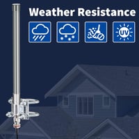 Bingfu 868 MHz LoRa Antenna 3dBi Fiberglass N-Male Helium Hotspot RAK Bobcat HNT 7