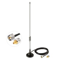 Bingfu dvopojasna VHF/UHF auto antena s magnetskim postoljem i PL259 priključkom 2