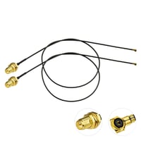 Bingfu U.FL IPX MHF4 - RP-SMA WiFi Anténny Kábel 30cm 2ks - pre Intel AX200NGW 8265AC 7265AC 9560AC M.2 NGFF Sieťové Karty 1