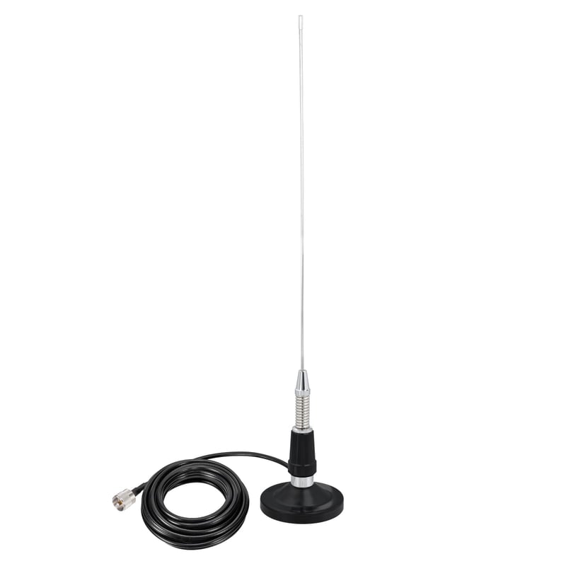 Mobilná VHF anténa Bingfu 50 cm, magnetická anténa PL259 s 5 m káblom