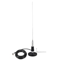 Mobilná VHF anténa Bingfu 50 cm, magnetická anténa PL259 s 5 m káblom 9