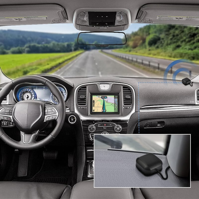Bingfu Vízálló Aktív GPS Navigációs Antenna Autóhoz SUV Járművekhez Clarion Alpine Fejegységekkel Kompatibilis