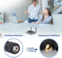 Bingfu WLAN Antenna 2.4G/5.8GHz 8dBi MIMO RP-SMA WiFi Antenna ASUS Fenvi Rosewill Gigabyte Router PCI-Express Hálózati Kártya Adapter 2db 7