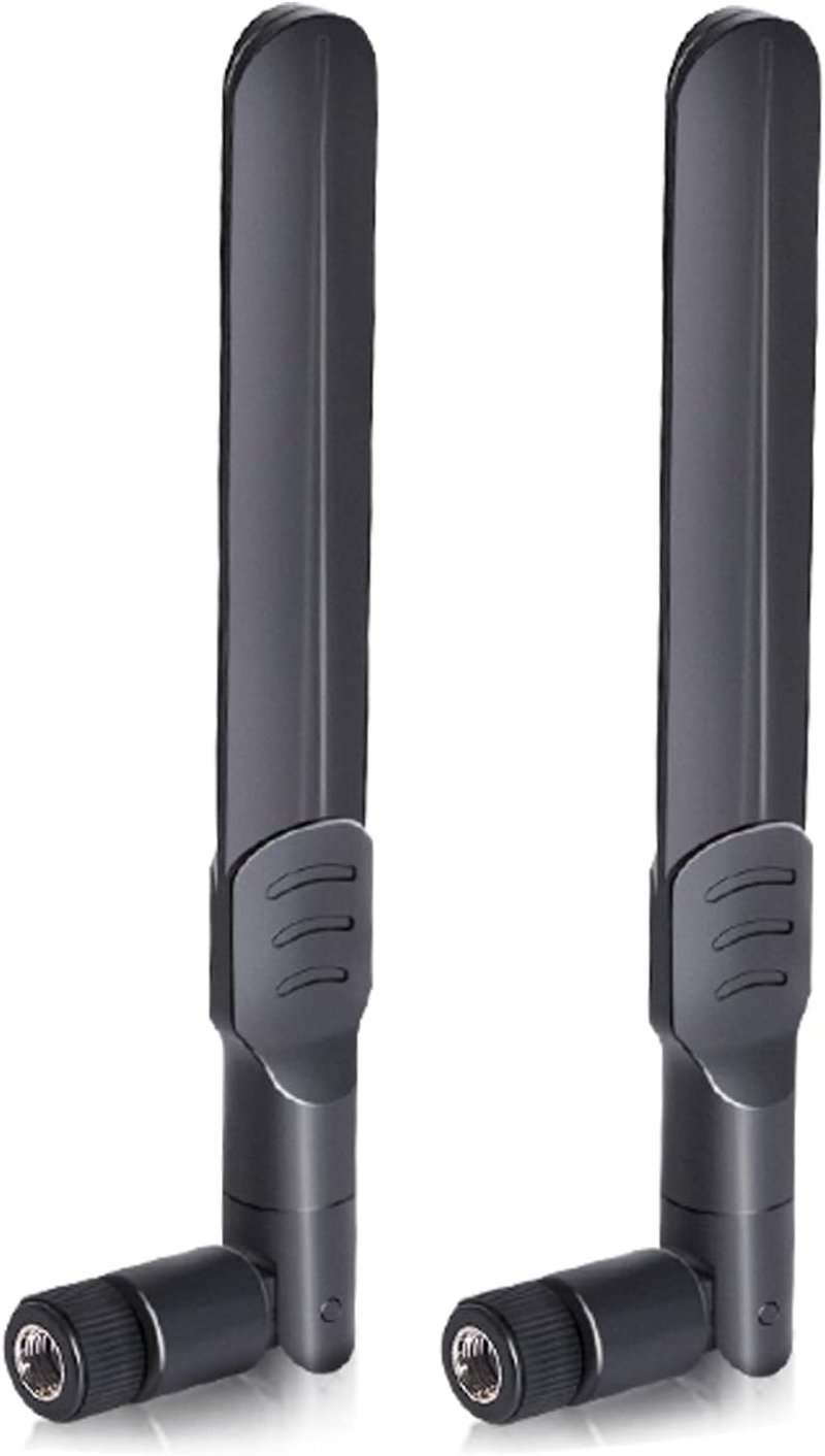 Bingfu WLAN Antenna 2.4G/5.8GHz 8dBi MIMO RP-SMA WiFi Antenna ASUS Fenvi Rosewill Gigabyte Router PCI-Express Hálózati Kártya Adapter 2db