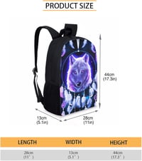 Binienty iskolatáska gyerekeknek, fiúknak, lányoknak, könnyű, laptop 6