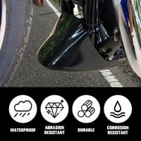 Lesklý čierny predný spojler BINLVSOW, kryt pod motor pre motocykle Harley Sportster Iron XL 883 XL1200 – ochrana proti vetru a nečistotám 4