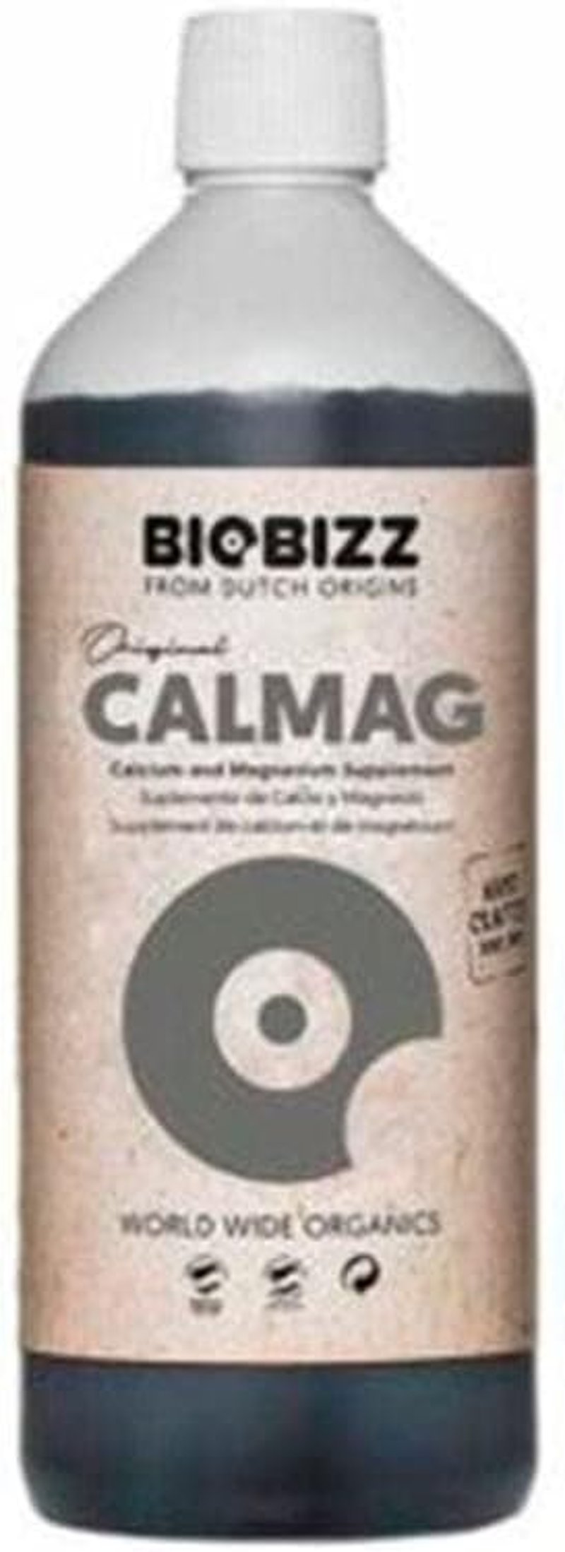 BioBizz CalMag 250ml - Kalcium és Magnézium Növényi Tápanyag Hidropóniához, Kertészeti Növénytápláláshoz, CaO 4.2% és MgO 1.7%