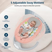 Bioby Babacsúszka 5 Sebességgel, Bluetooth Zenével és Távirányítóval, 0-12 Hónap 2